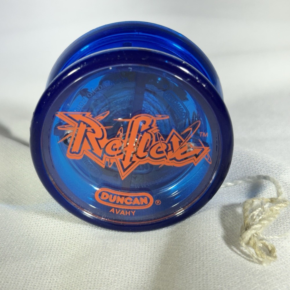 Duncan Toys Reflex Auto Return Yo-Yo Beginner String Trick Yo-Yo Blue Sleeper