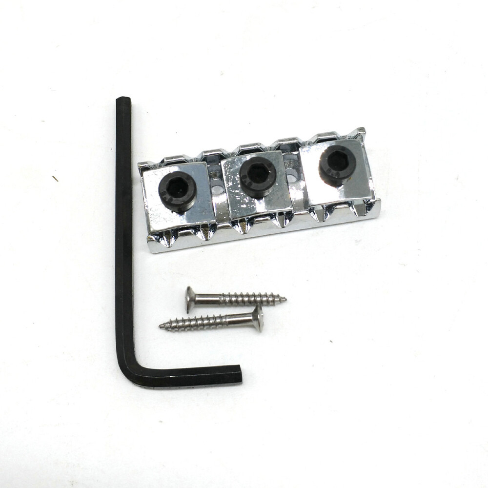 2 Sets Guitar Locking Nut 43mm String Lock For Floyd Rose Tremolo Bridge