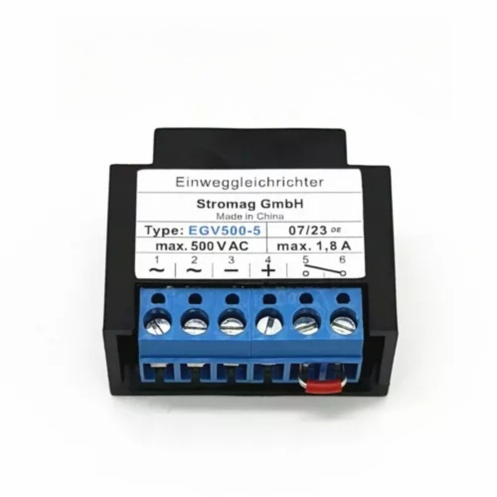 1pcs Stromag GmbH  Einweggleichrichter EGV500-5  Rectifier module 500VAC 1,8A