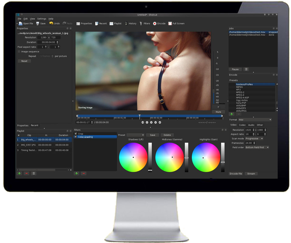 Shotcut Professional Video Editing Software | Windows/Mac | DVD
