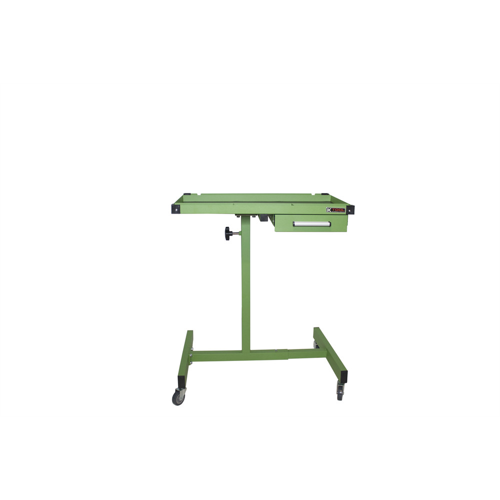 K Tool 75108 Adjustable Worktable with Drawer & Casters