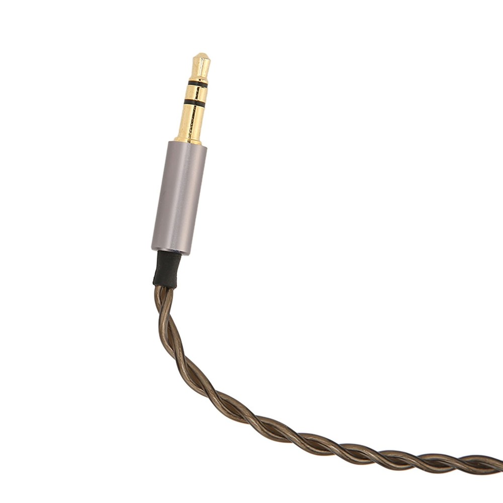 MMCX Earphone Cable 3.5mm Plug Silver Plated Copper Core Earbuds Upgrade Wire