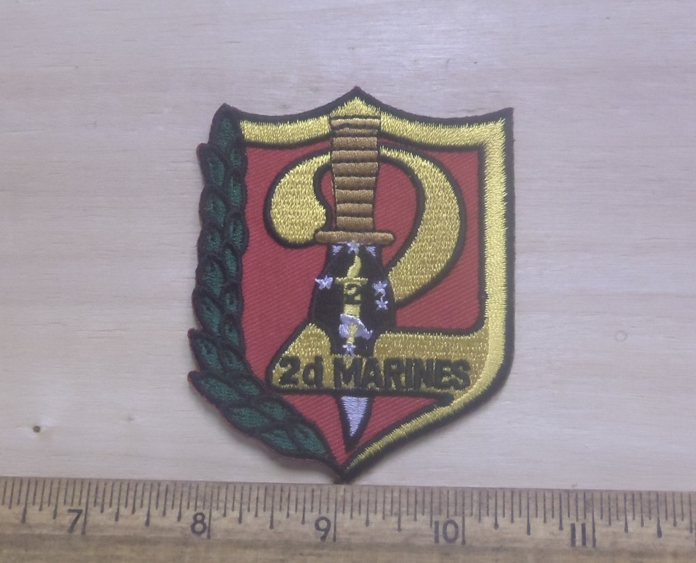 US Marine Corps - 2nd Marine Regiment Embroidered Patch