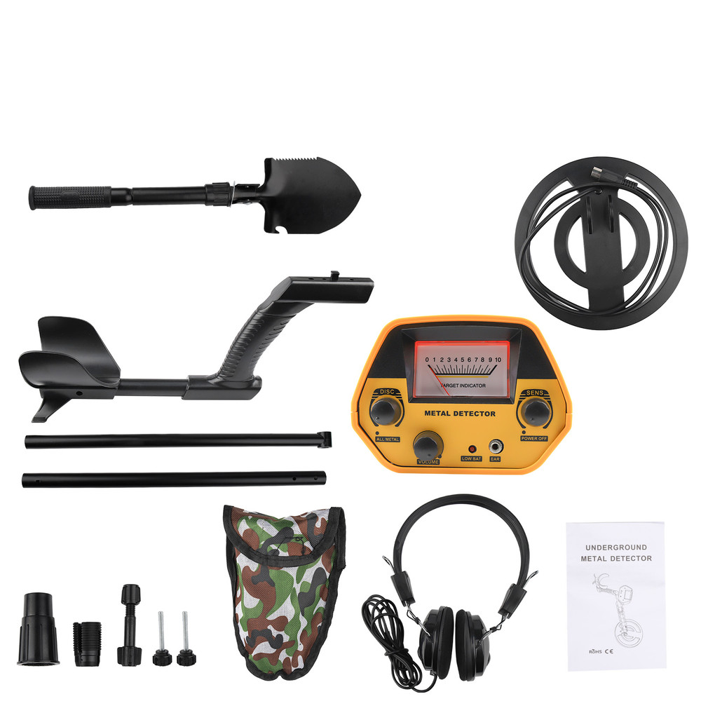 Waterproof LCD Metal Detectors Gold Digger Deep Sensitive Hunter Coil Searcher