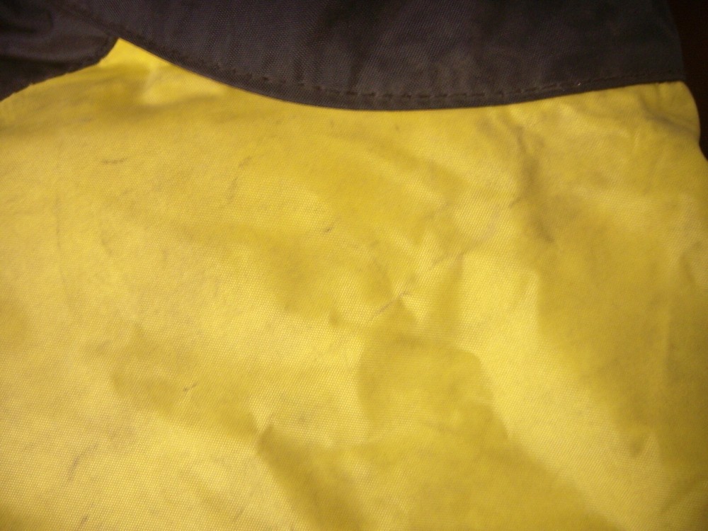 Tourmaster Yellow & Black Rain Jacket L
