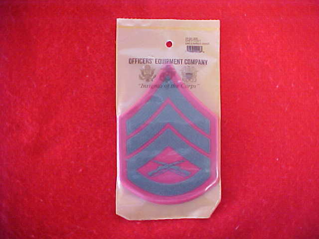 NEW US Marine Corps - Staff Sergeant Chevrons E-6 - Alpha - NEW