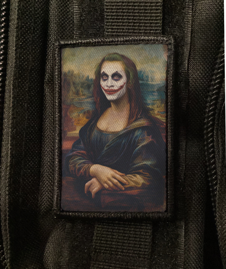 Cookie Scream Moster Patch Meme Sew on [sub]