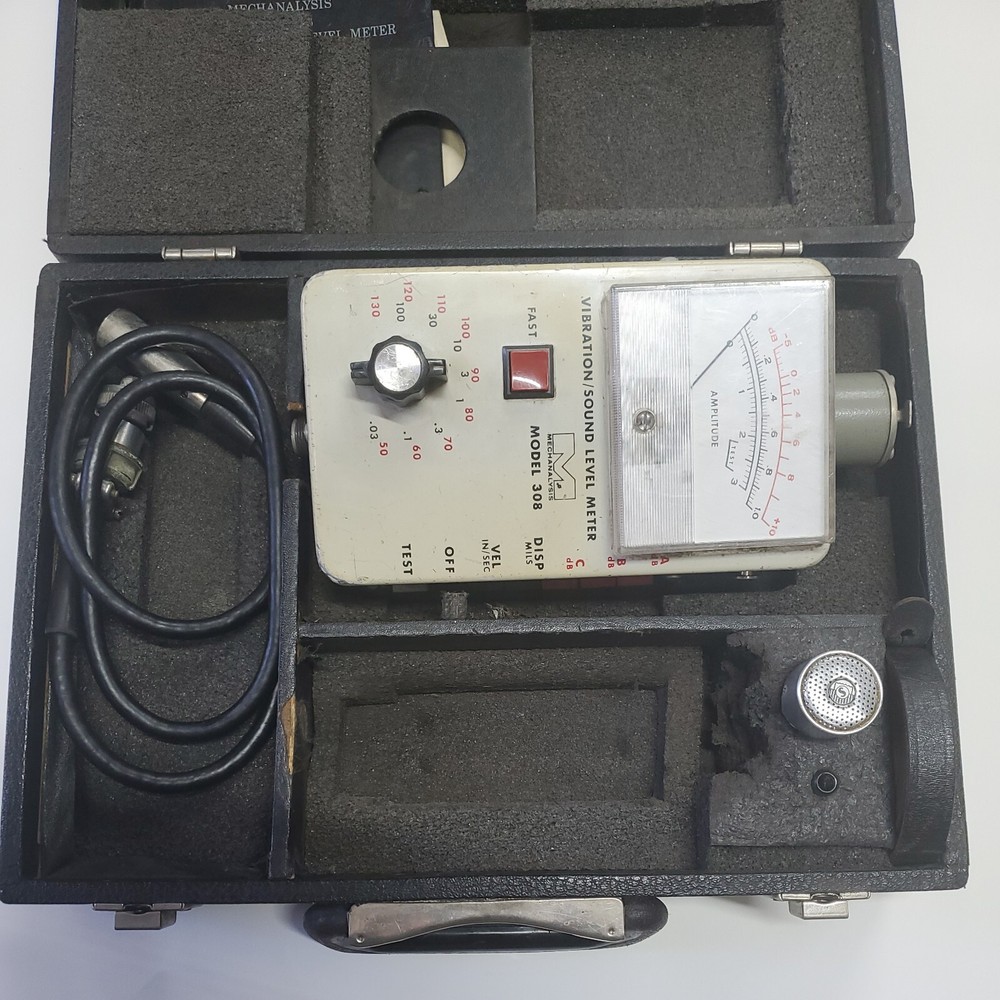 IRD Mechanalysis Model 308 Vibration/Sound Level Meter [Ref A]