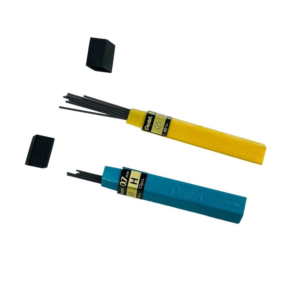 Assorted Mechanical Pencil Lead & Autopoint Eraser Set Vintage