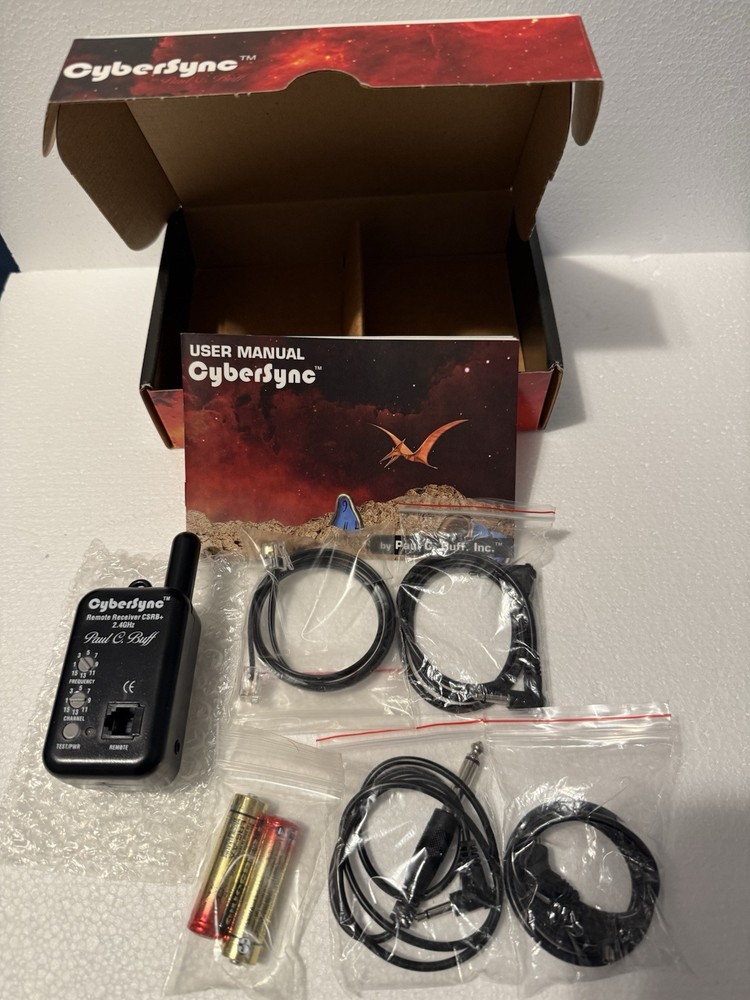 Paul C. Buff CyberSync Remote Receiver CSRB+ (1) + CSXCV (3)