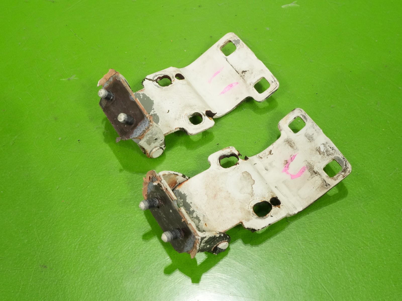 92-95 Civic hatch hatchback OEM rear back glass hinges hangers munts brackets