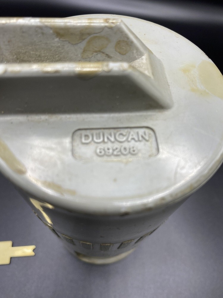 DUNCAN 60 PARKING METER Locking Coin Cup (Tall) WITH KEY