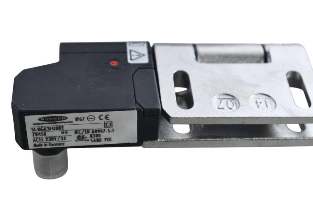 NEW Banner Engineering SI-HG63FQDRR HINGE SWITCH HINGE SAFETY INTERLOCK