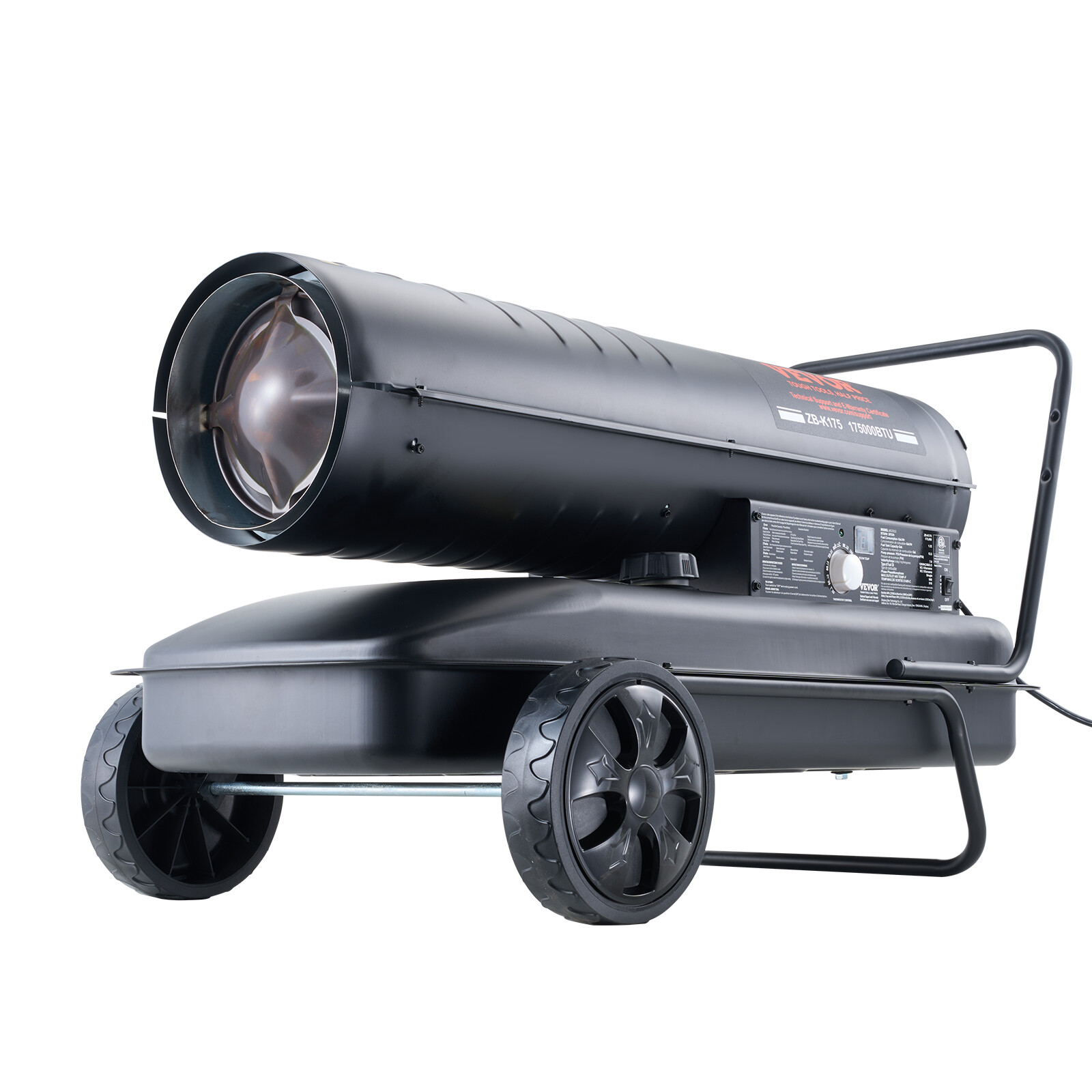 VEVOR Portable Kerosene Forced Air Heater 175000 BTU Indoor Outdoor 13.2gal Tank