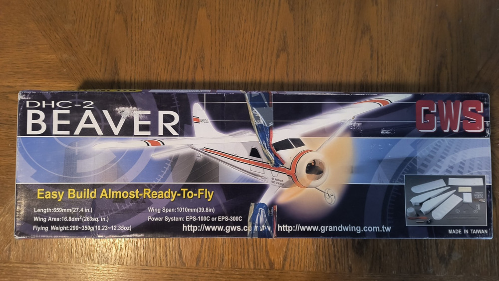 GWS Beaver DHC2 RC airplane kit