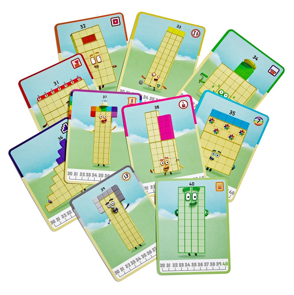 Numberblocks MathLink Cubes Activity Set 31-40 - Early Math Skills & Counting To