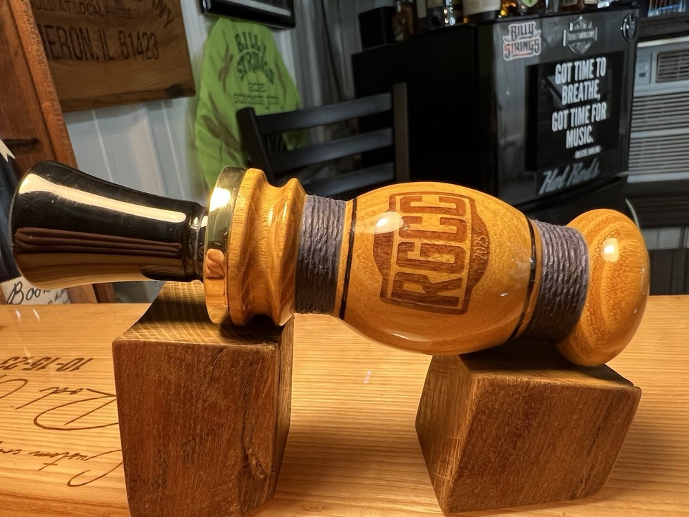 Hemp Wrapped Hedge Duck Call