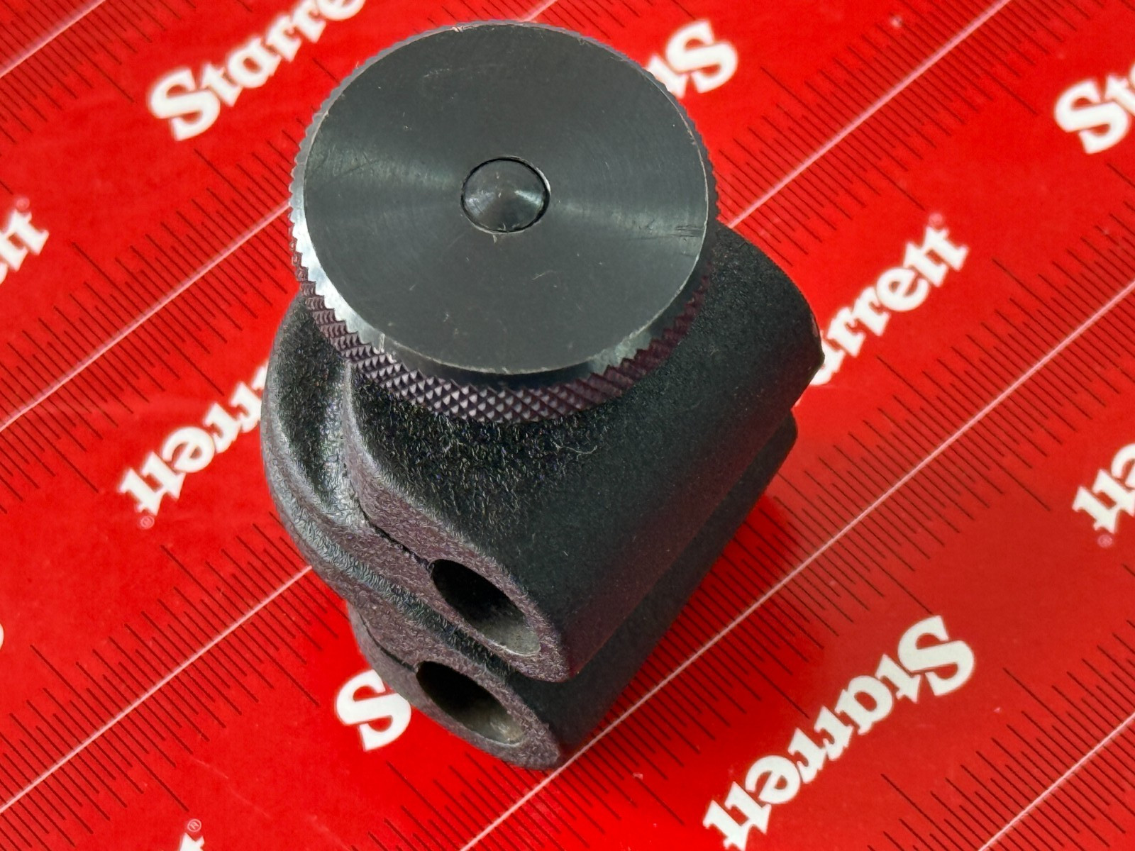 Starrett 657H ( 1/2lb! ) Heavy Duty 3/8" Swivel Post Snug Clamp For 657 mag base