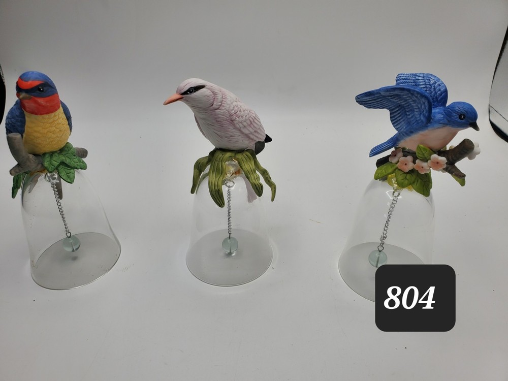 Ceramic Collectors Bird Bells