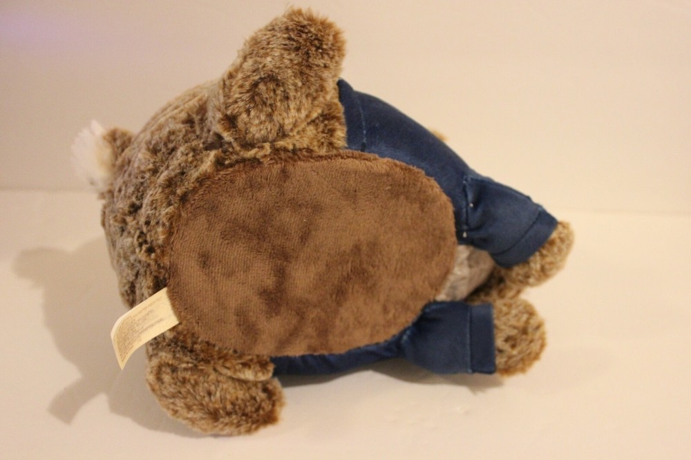 Dan Dee Peter Rabbit Plush Faux Fur Easter Basket, Table Decor NWT