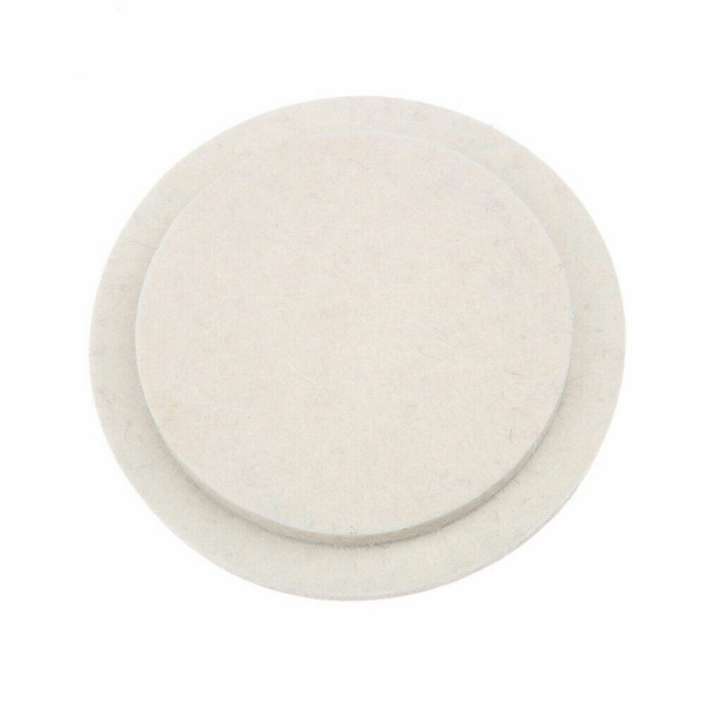 4'' 5'' Wool Buffing Polishing Wheel Disc Pad Hook and Loop for Buffer Polisher