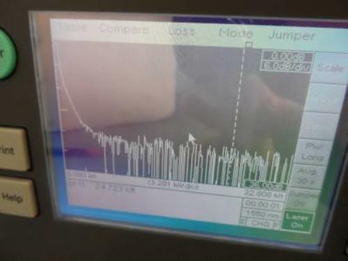 Siecor OTDR Plus Multimeter Model 383-SD54 Options VFL/PM/CW