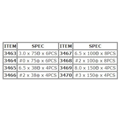 44PCS HEAVY DUTYSCREWDRIVER SE BY JTC 3470S