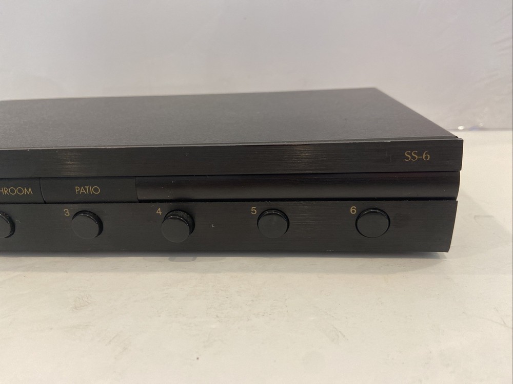 ✨ Russound SS-6 Speaker Selector with Automatic Impedence Protection ✨