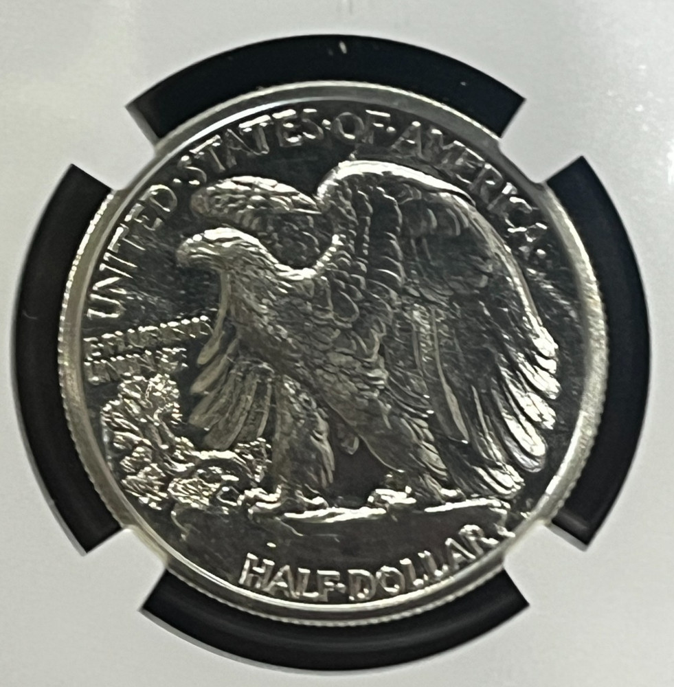 1941 WALKING LIBERTY HALF DOLLAR NGC PF62