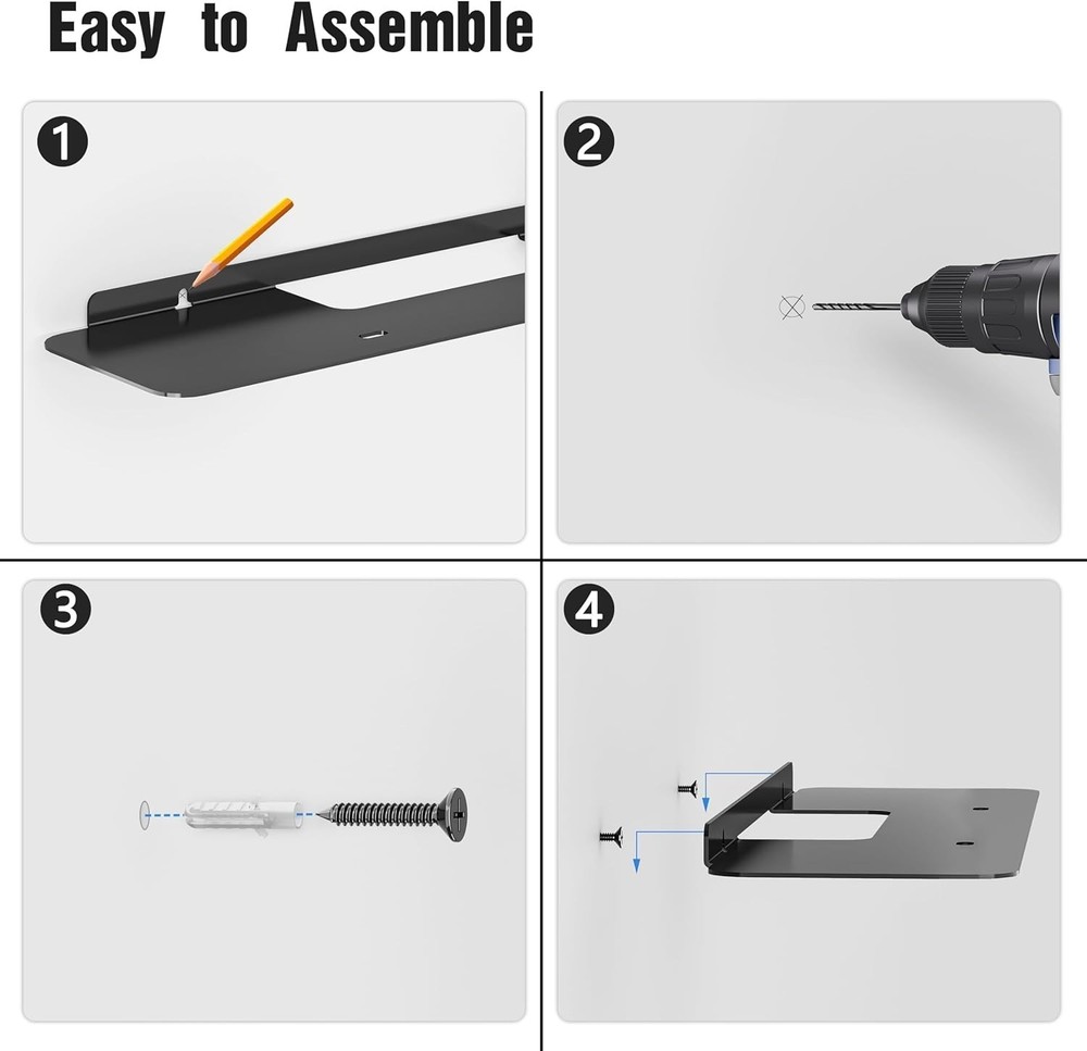 Wall Mount Bracket for Sonos Beam Gen 1 & 2 - Anti-Slip, Space-Saving