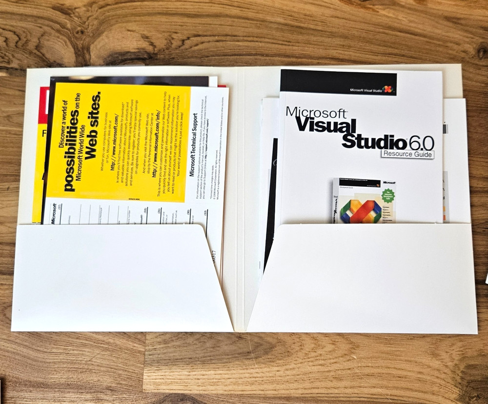 Microsoft Visual C++ 6.0 Professional Edition, Visual Studio, Preowned