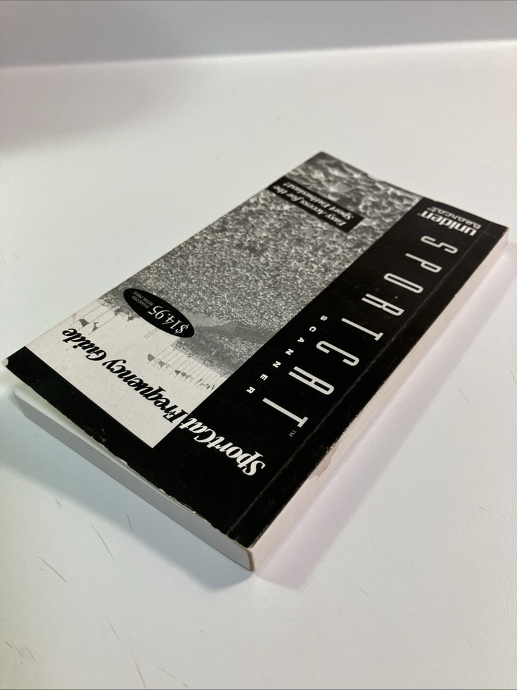 1994 Uniden Bearcat SportCat Frequency Guide