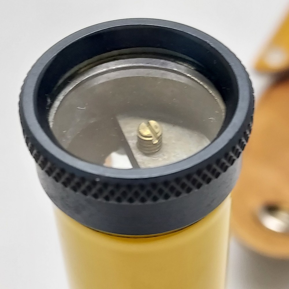 LIETZ 8040-00 VTG ENGINEERING SURVEYOR TELESCOPING LEVELING HAND SIGHT WITH CASE