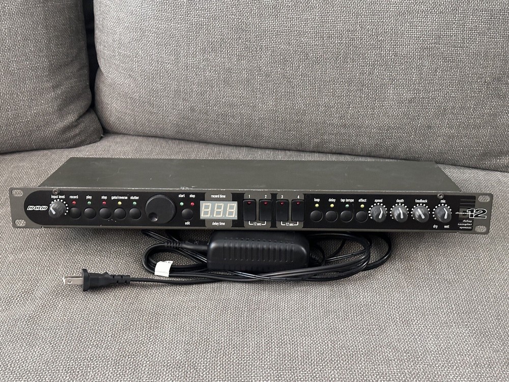 DOD Digitech D12 Dimension 12 Loop Sampler