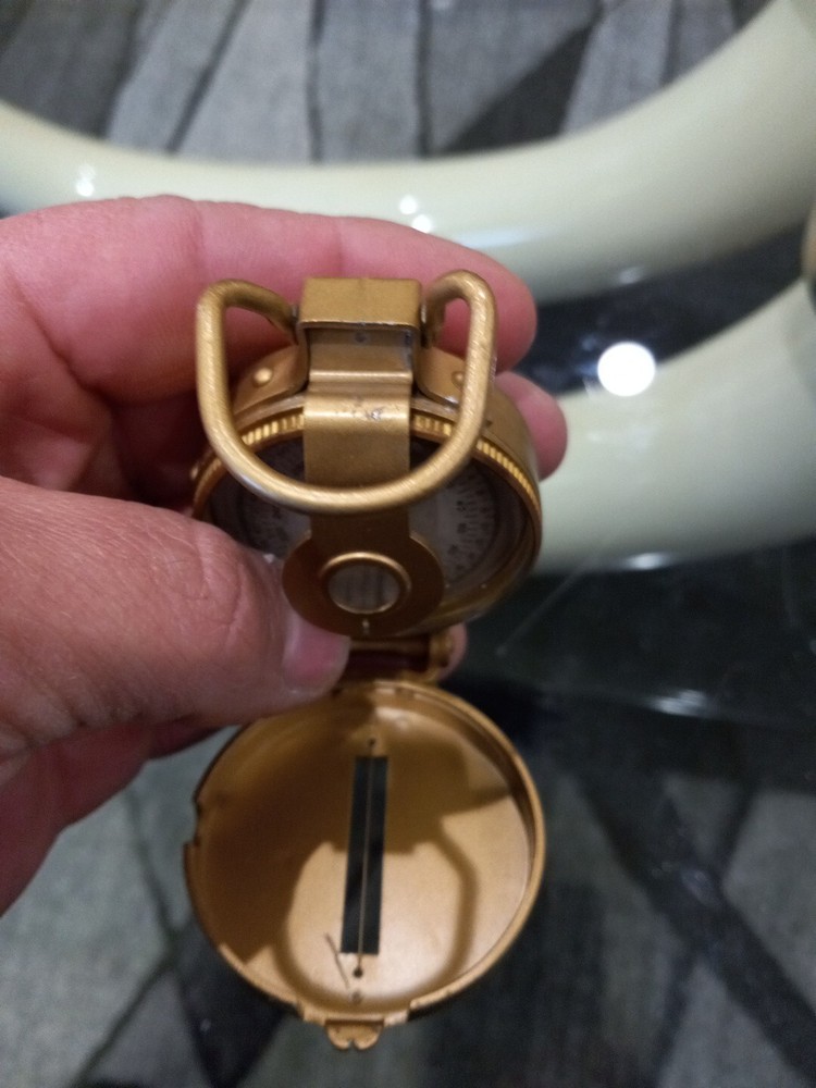 Vintage PIC Lensatic Compass