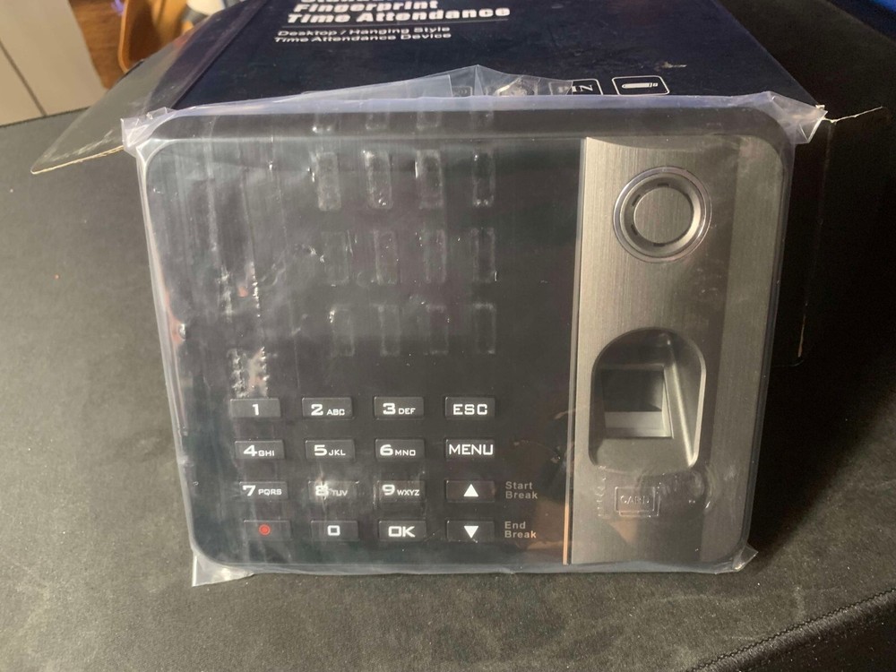 Time Clock with Custom Lunch Time, Multi Break Time, Time Clocks for Employee...