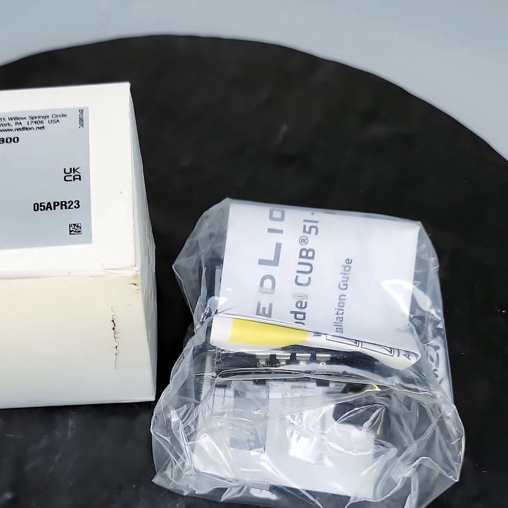 NEW Red Lion CUB51B00 5 Digit DC Current Panel Meter Indicator Display ✅