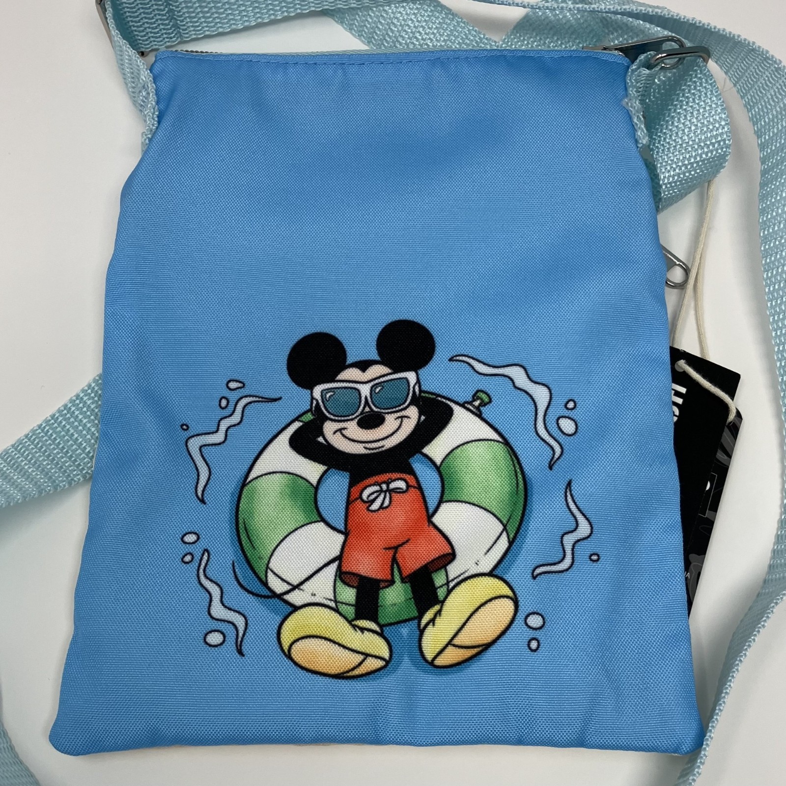 Loungefly Disney Mickey Mouse and Friends Beach Day Passport Crossbody Bag