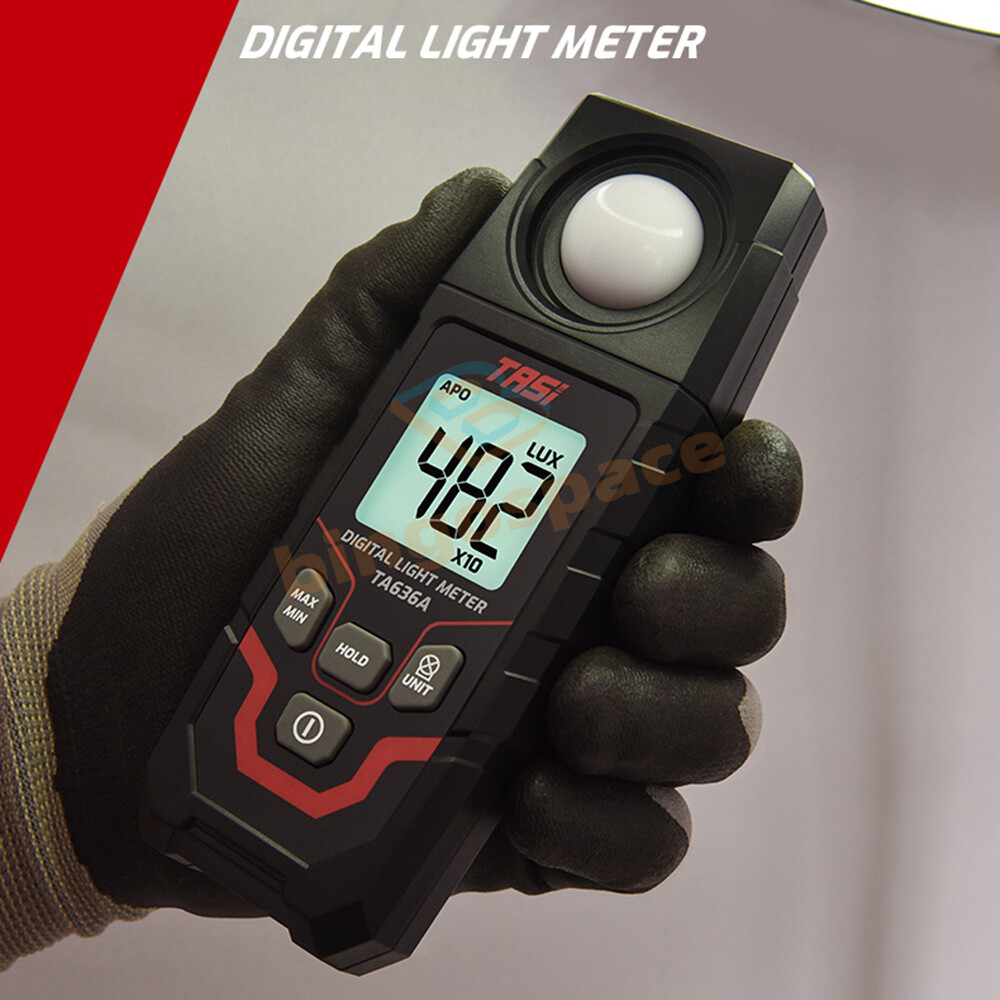 TA636A Digital Light Meter Illuminance Lux Meter Illuminometer Handheld Ambient