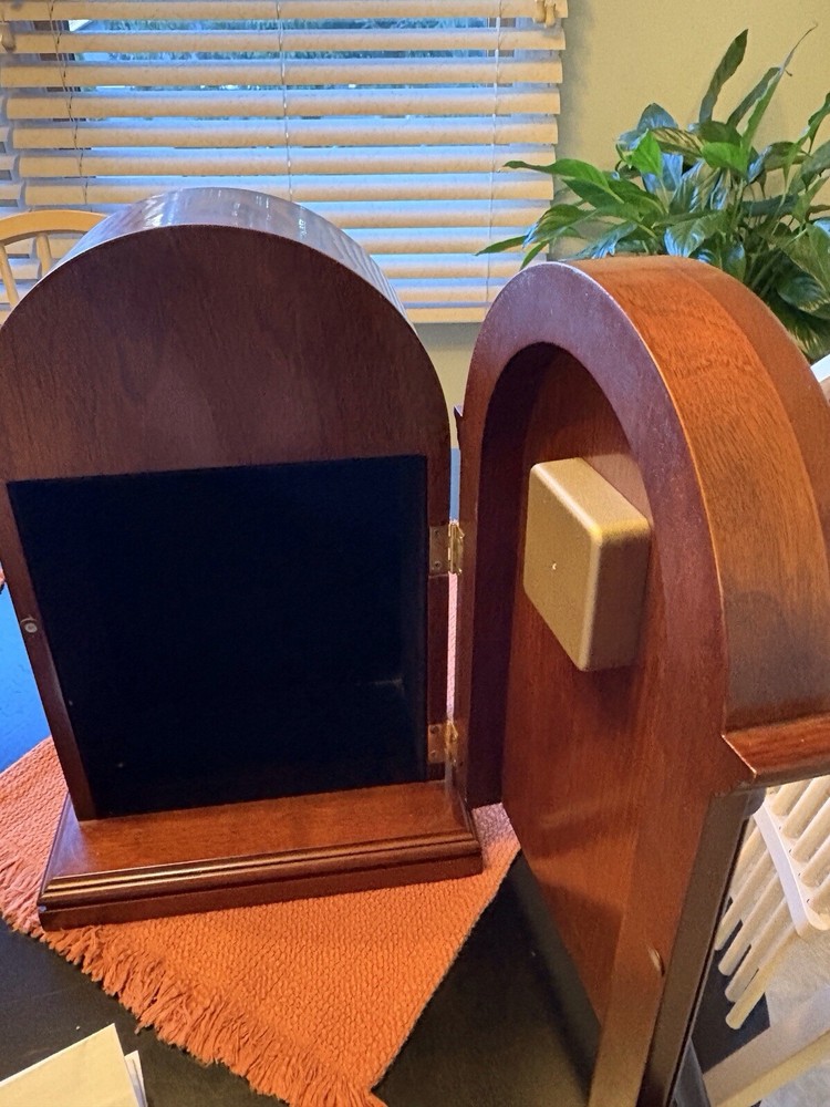 Herme Black Forest Clock with storage