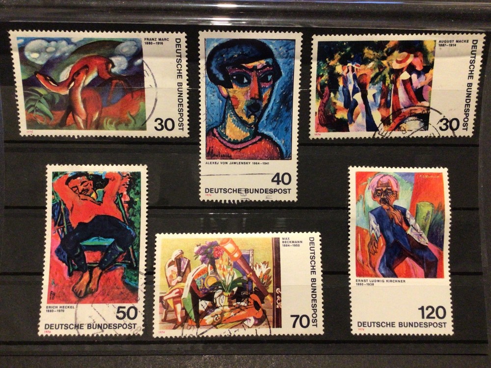 Germany Art Artists stamps Ref 60705