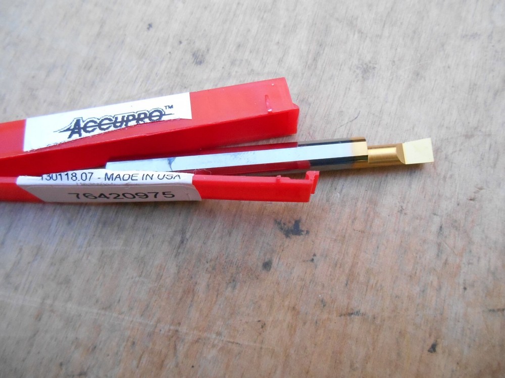 ACCUPRO 76420975 SOLID CARBIDE Boring Bar: 0.2″ Min Bore, 1/2″ Max Depth