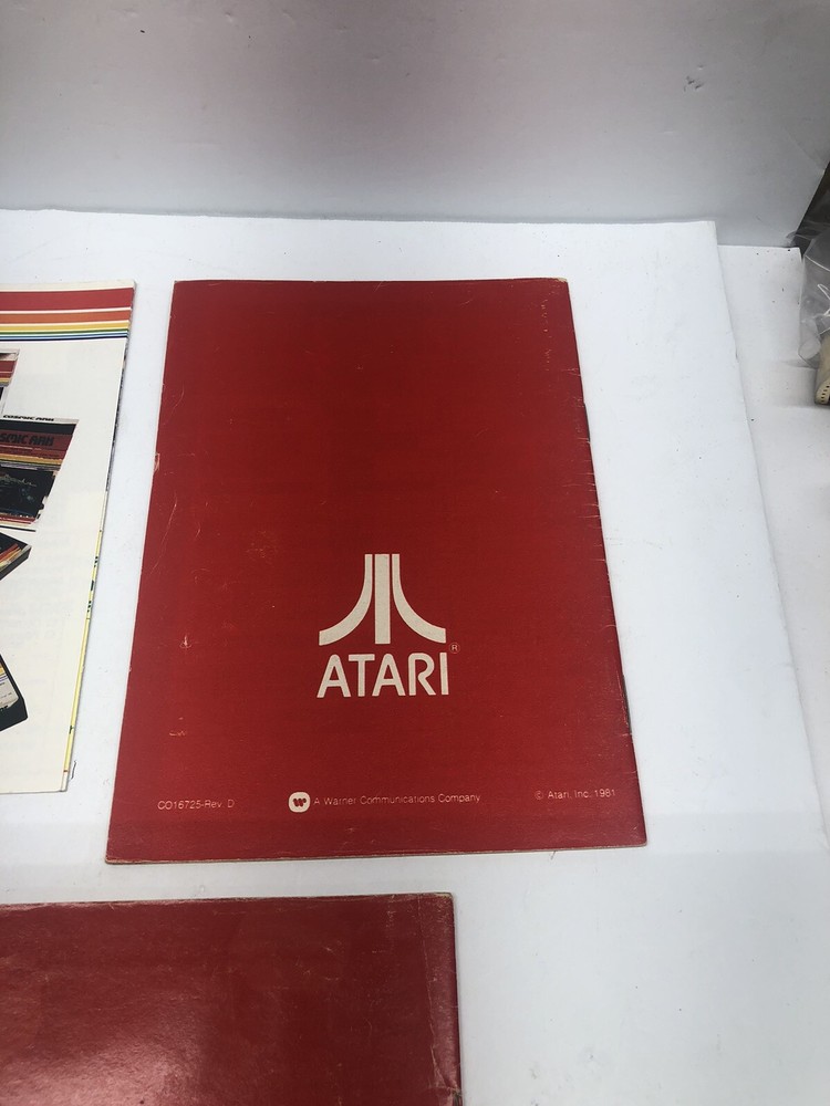 Vintage Atari Game Catalog Lot