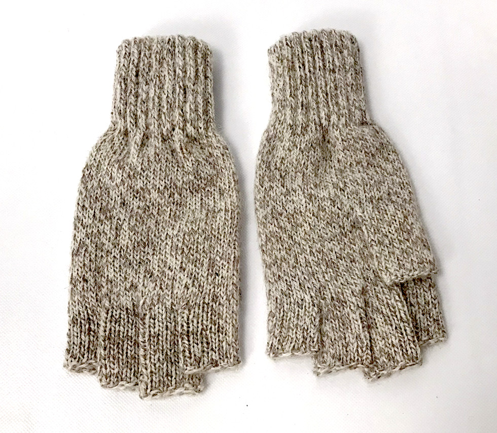 Wool Fingerless Gloves - Reenactment, Rendezvous