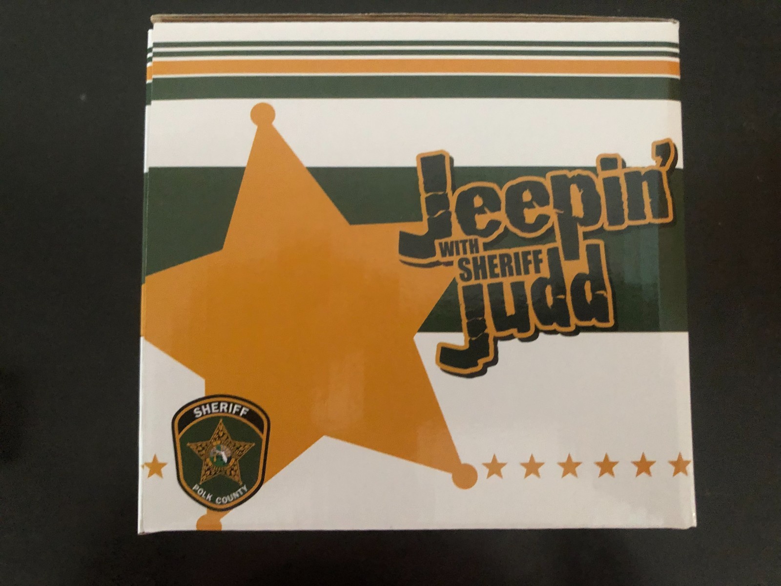 2026 Jeepin with Sheriff Grady Judd Bobblehead New in Box plus Cube