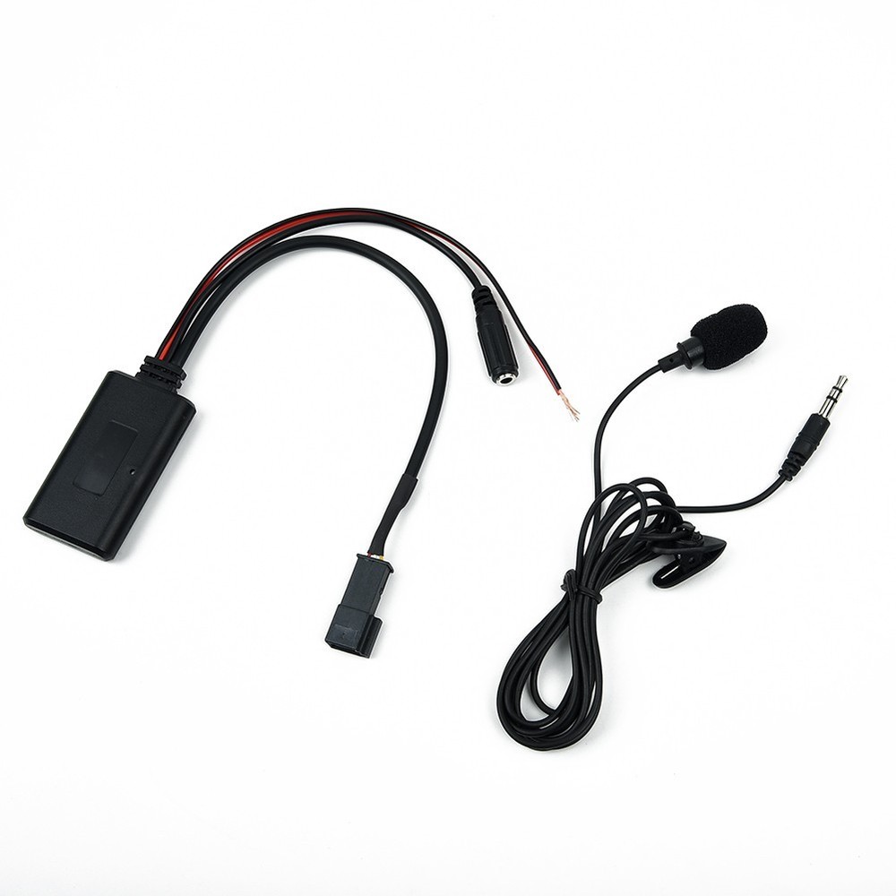 12V Car Audio HIFI Cable Adapter With Microphone For E54 E39 E46