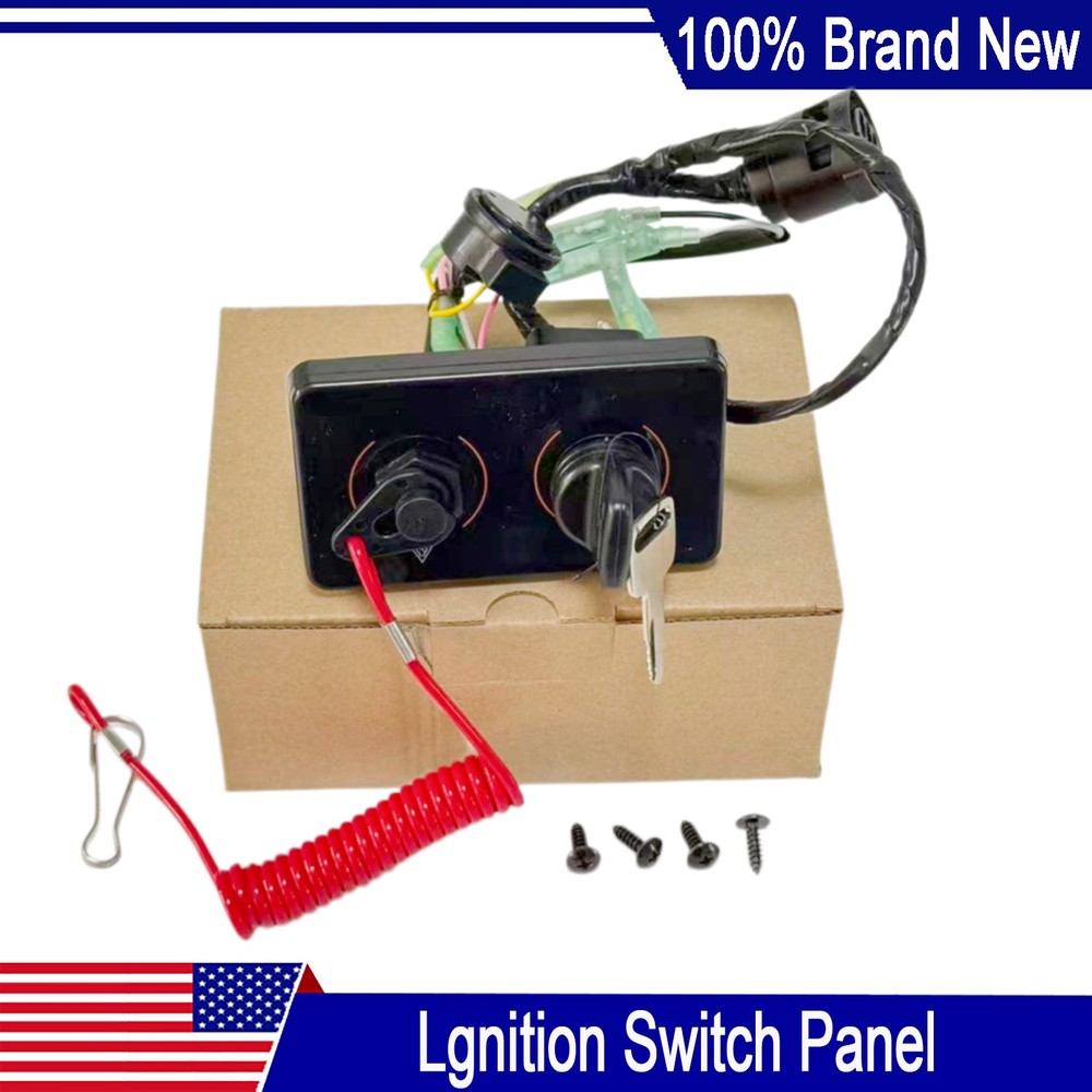 6X6-82570-33-00 For Yamaha Lgnition Switch Panel Command Link Single 3-Position