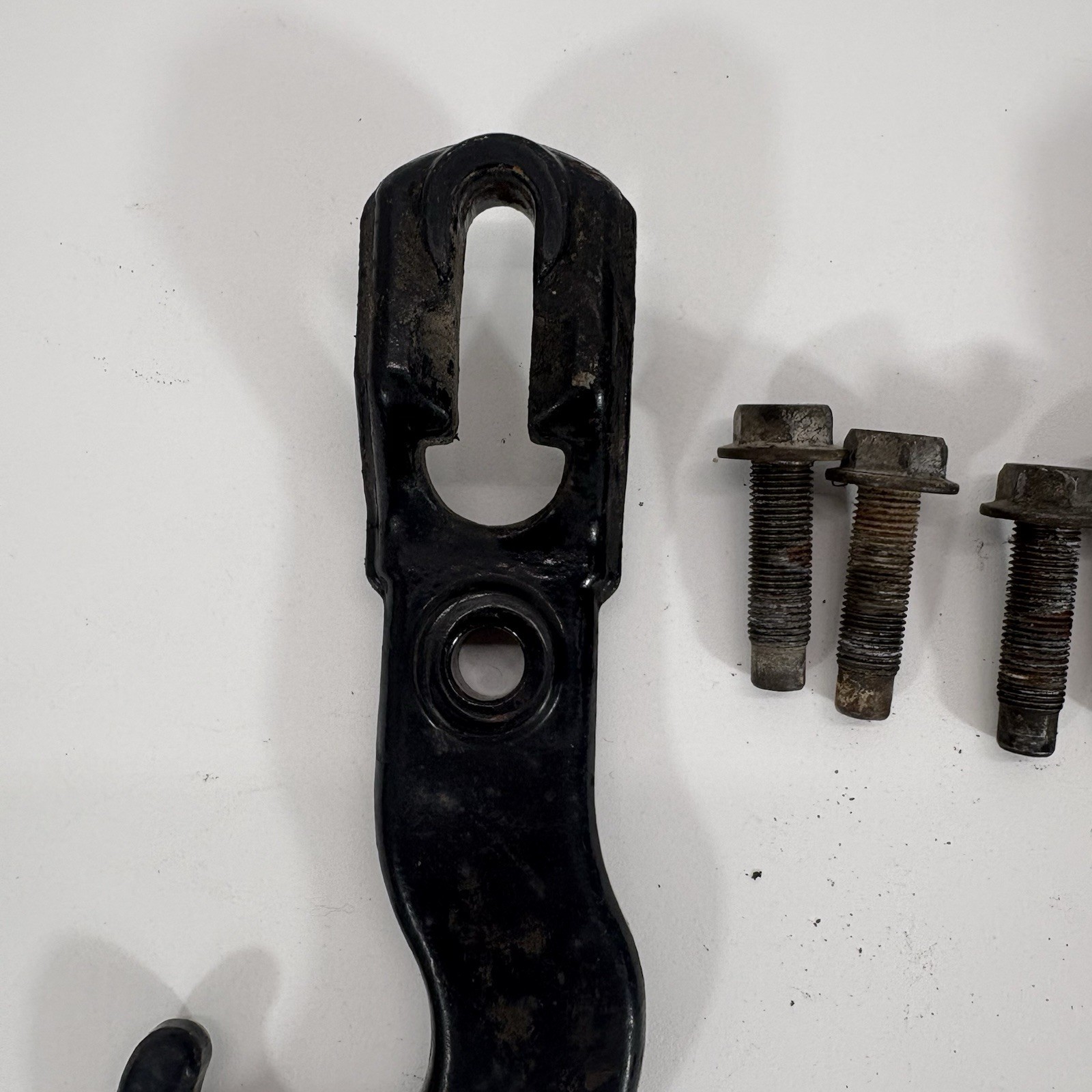 Front Tow Recovery Hooks Pair OEM with Bolts for 2004-2015 Nissan Titan Armada