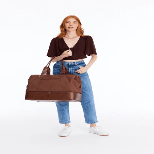 NWT Beis Weekender in Maple Brown