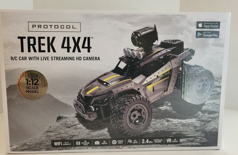 protocol trek 4x4 R/C Car With Live Streaming  HD camera (C4)